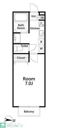 アーバンヒムス三山の物件間取画像